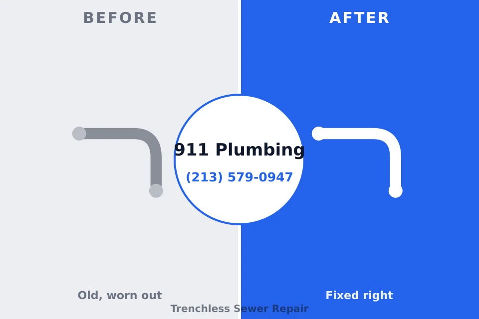 Before and after: plumbing company Durand, IL